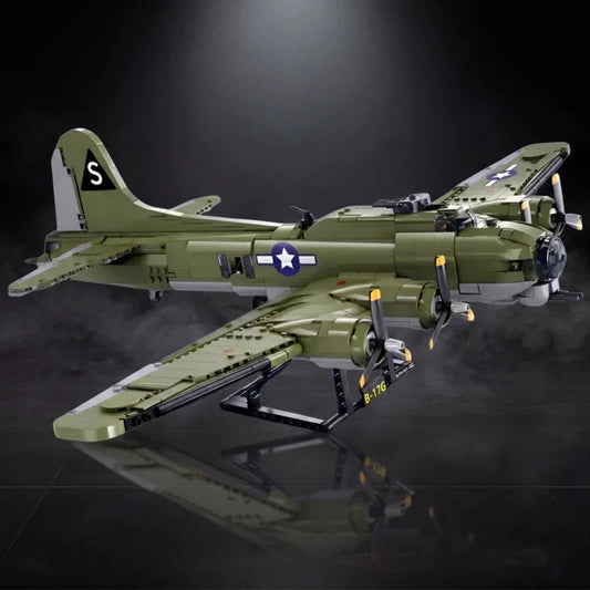 B-17 "Flying Fortress" - 1270 PCS | WW2 Fighter Jet