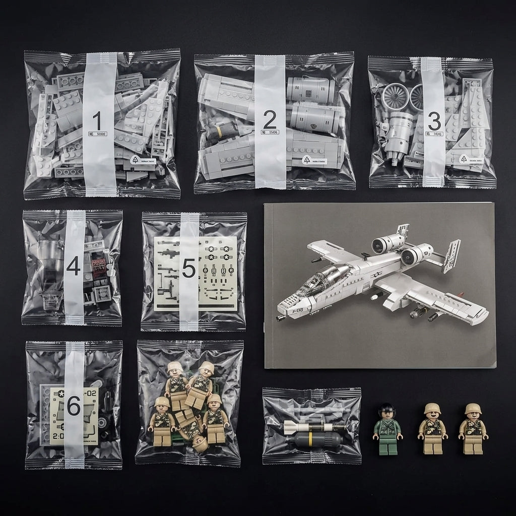 A-10 Warthog - 961 PCS | Fighter Jet