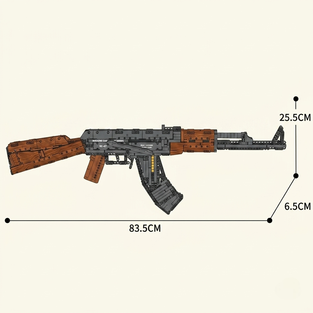 AK-47 Assault Rifle | 1238 PCS