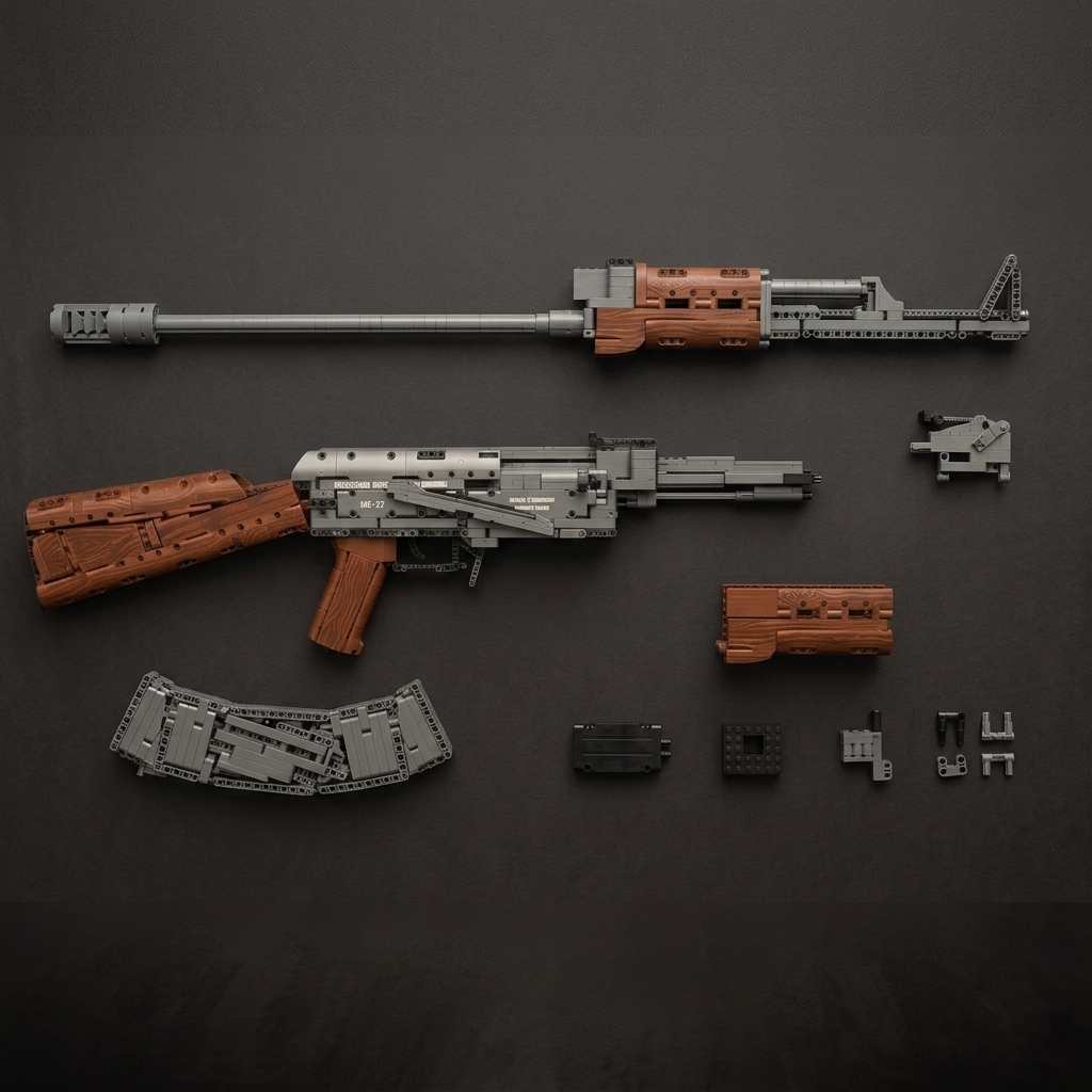 AK-47 Assault Rifle | 1238 PCS