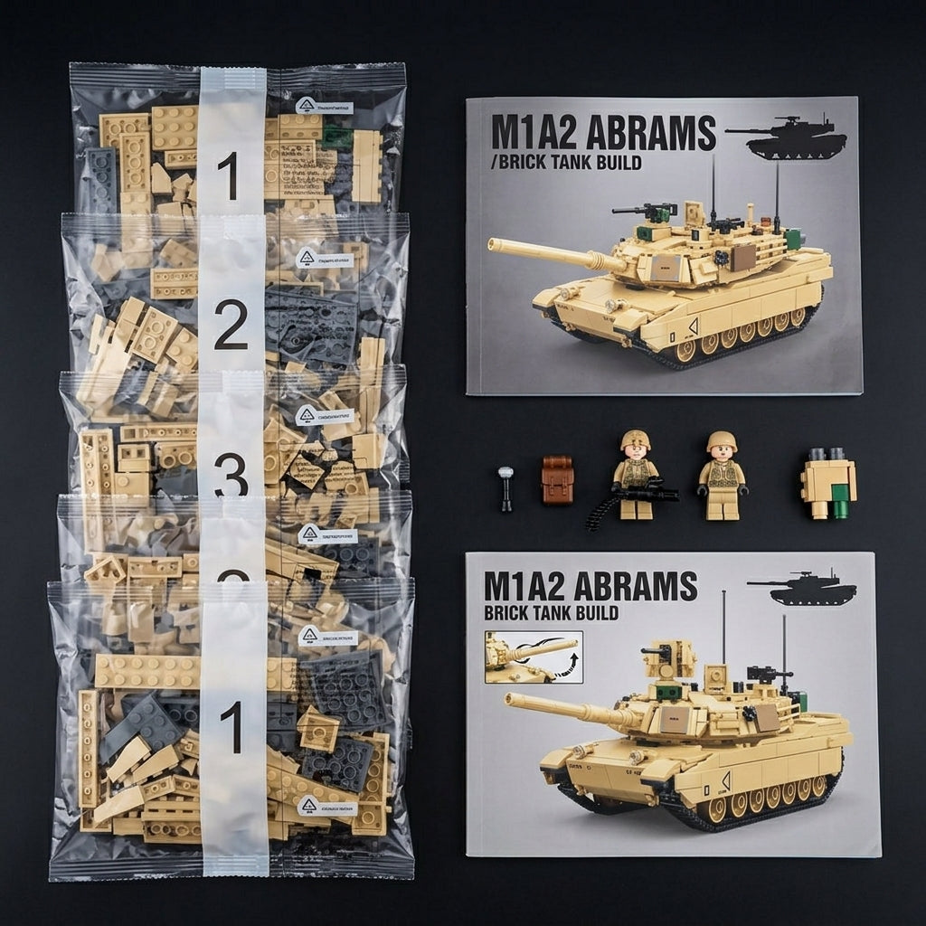 M1A2 Abrams - 781 PCS | Modern Military