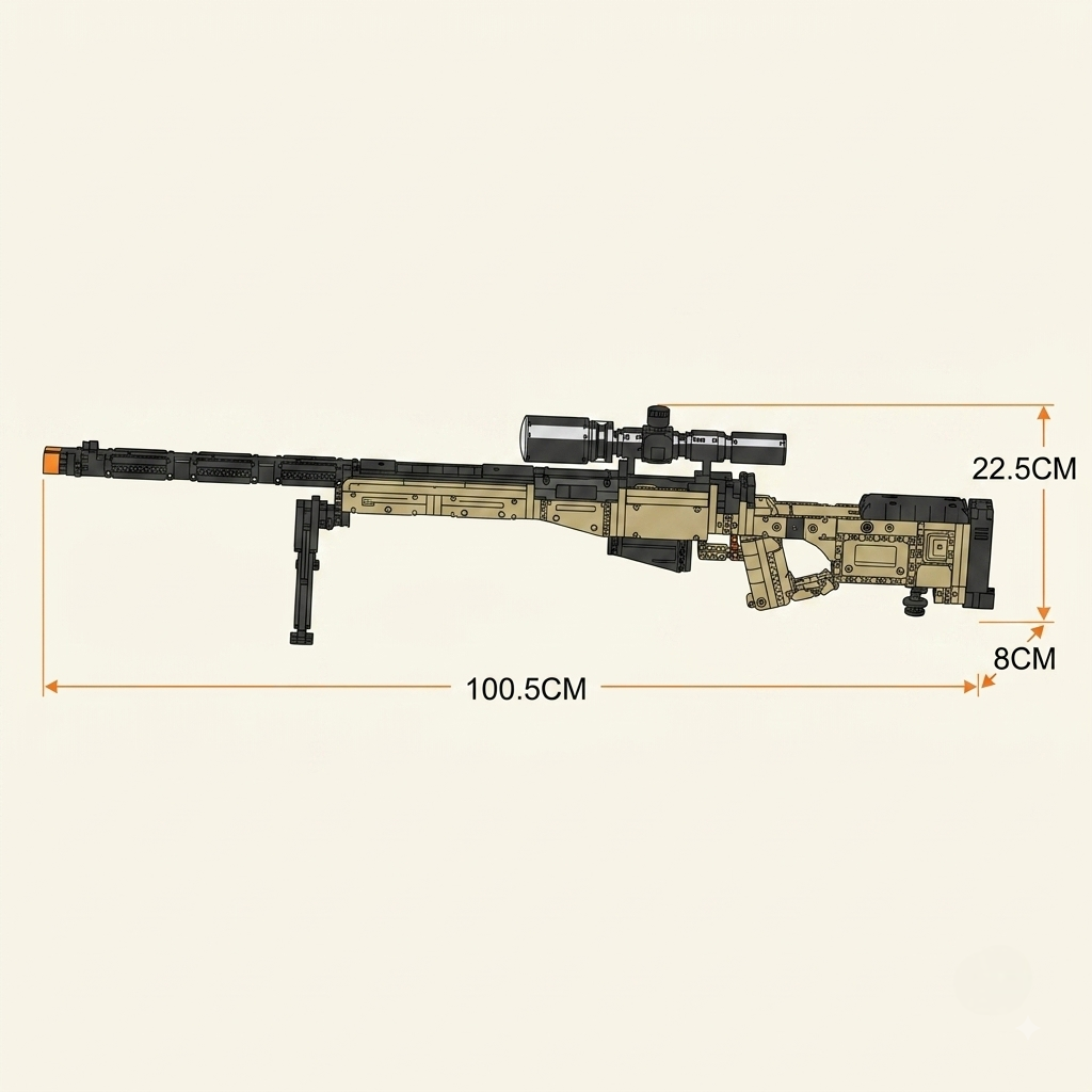 Magnum AWM Sniper | 1336 PCS