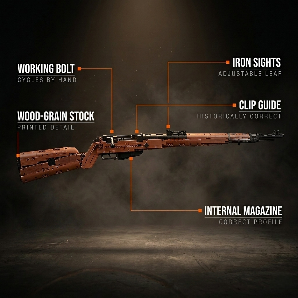 Kar-98k Classic Rifle | 1117 PCS