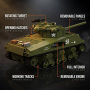 M4A3 Sherman - 1175 PCS | WW2 Tank