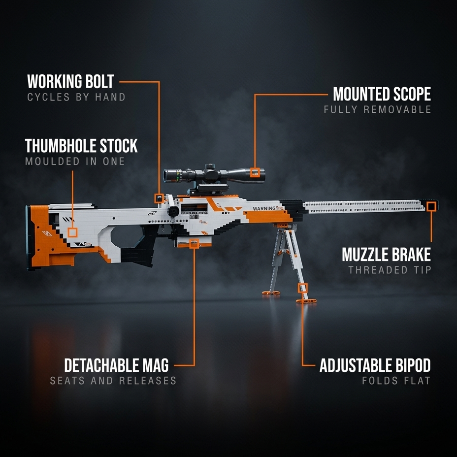 Magnum AWM Sniper | 1336 PCS