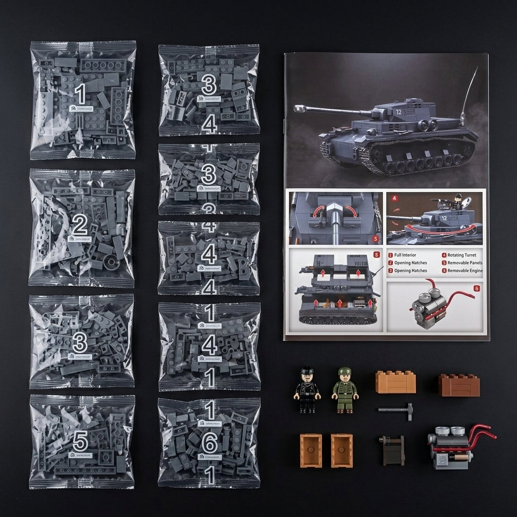 Panzer IV Ausf G - 985 PCS | WW2 Tank