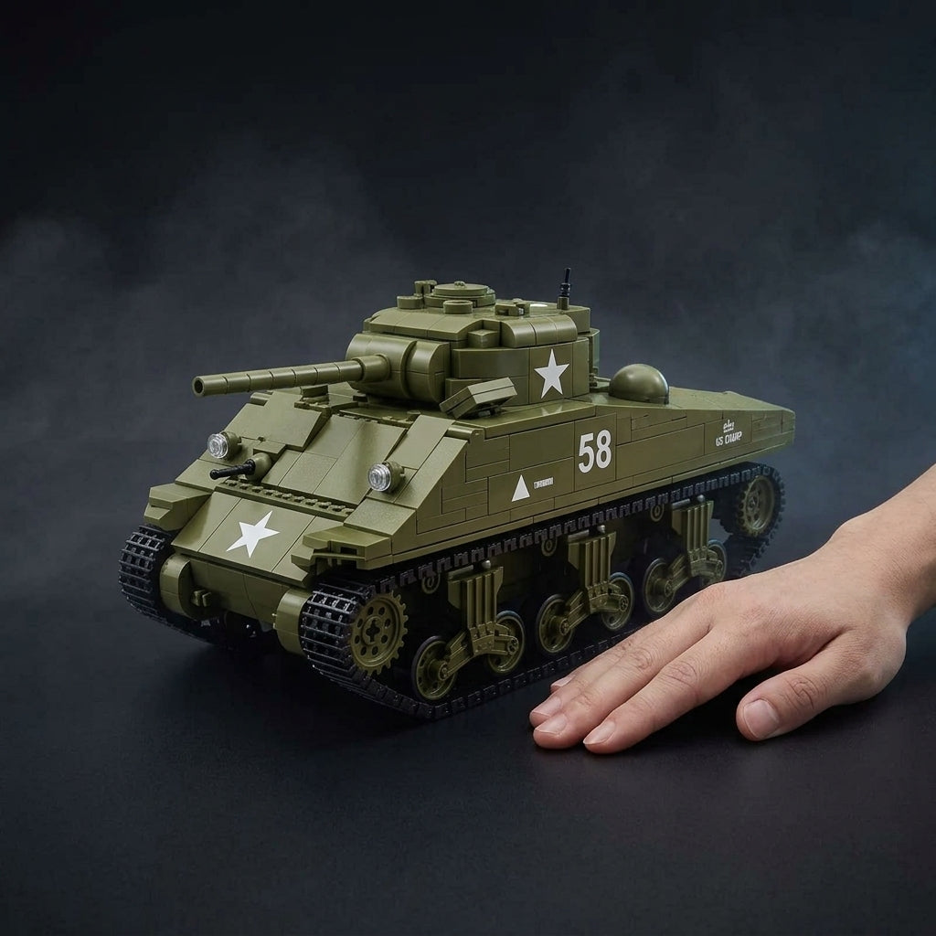 M4A3 Sherman - 1175 PCS | WW2 Tank