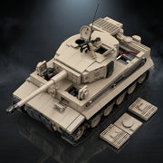 Tiger 1 (Tan) - 1361PCS | WW2 Tank