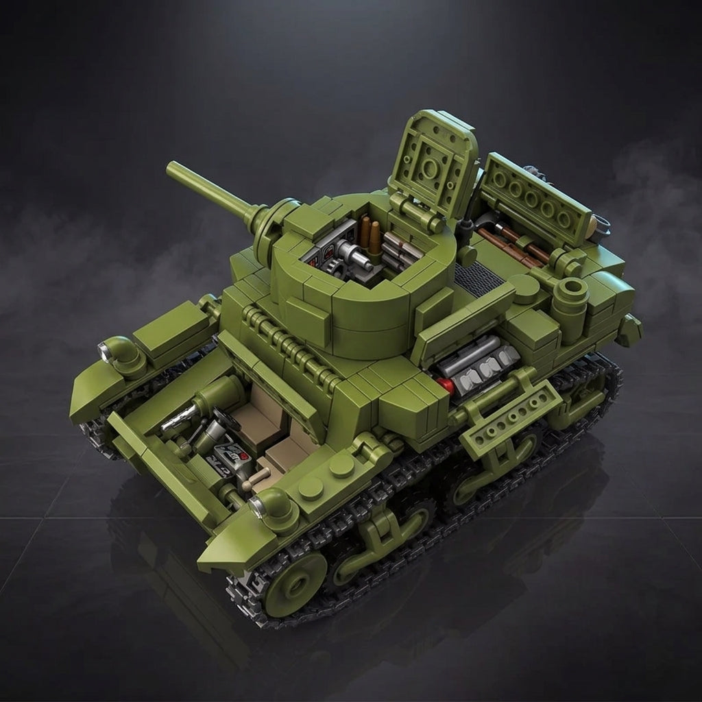 M3A1 Stuart - 579 PCS | WW2 Tank