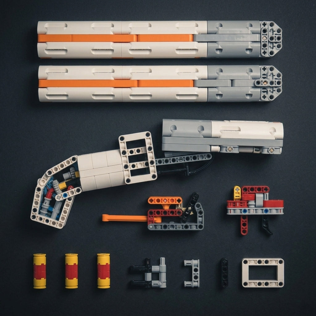 Double-Barrel Shotgun | 528 PCS
