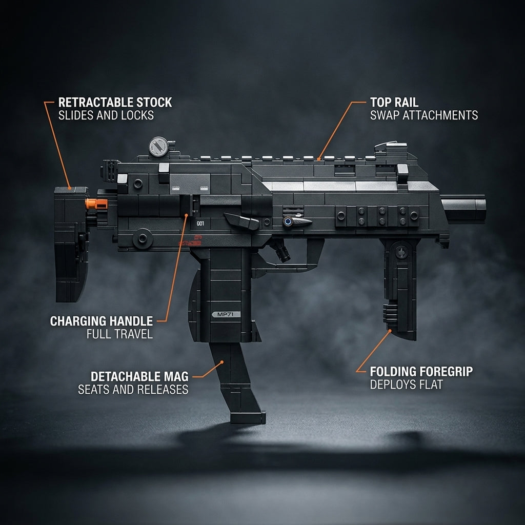 MP7 Compact SMG | 650 PCS
