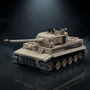 Tiger 1 (Tan) - 1361PCS | WW2 Tank