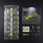 M3A1 Stuart - 579 PCS | WW2 Tank