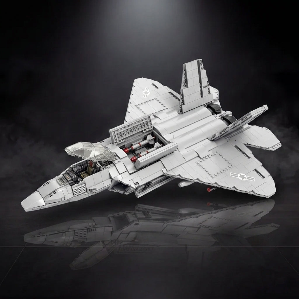 Lockheed Martin F-22 Raptor - 1837 PCS | Fighter Jet