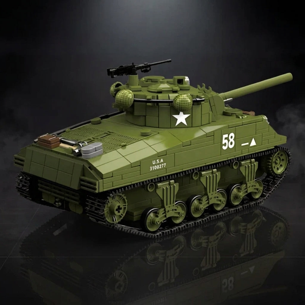 M4A3 Sherman - 1175 PCS | WW2 Tank