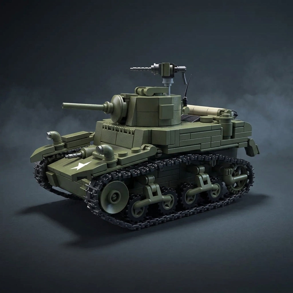 M3A1 Stuart - 579 PCS | WW2 Tank