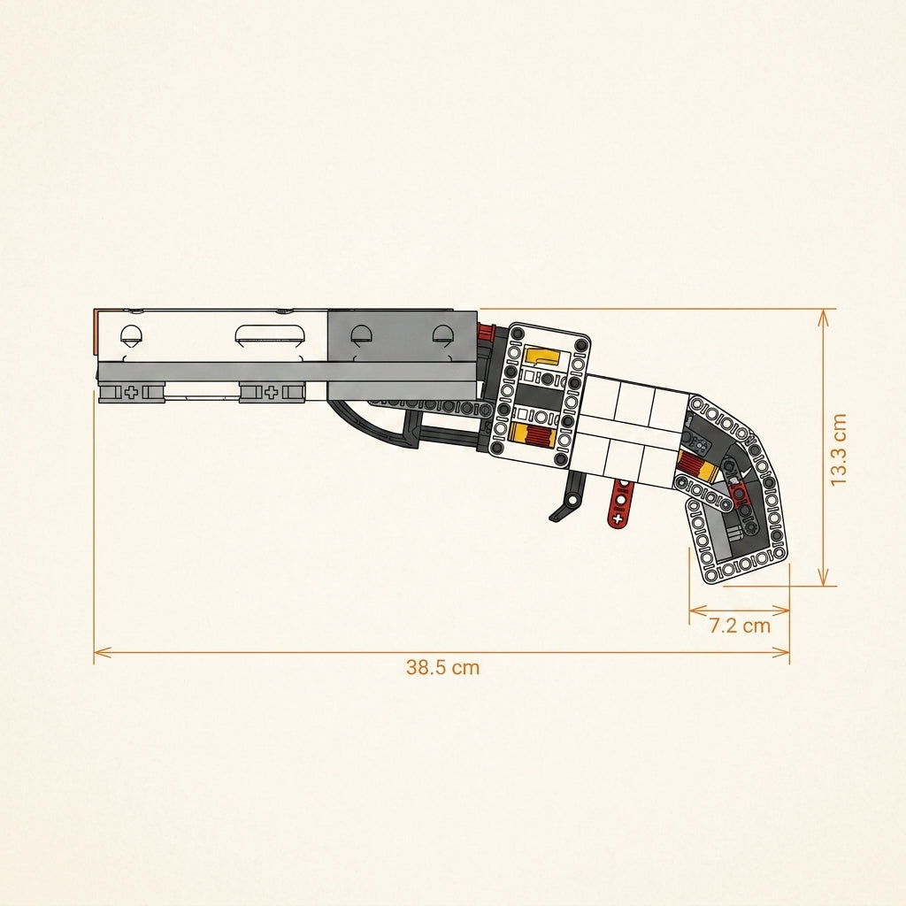 Double-Barrel Shotgun | 528 PCS