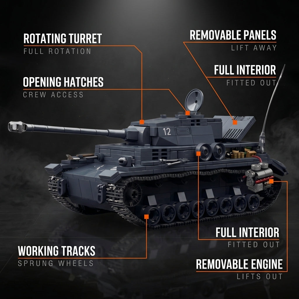 Panzer IV Ausf G - 985 PCS | WW2 Tank