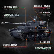 Panzer IV Ausf G - 985 PCS | WW2 Tank
