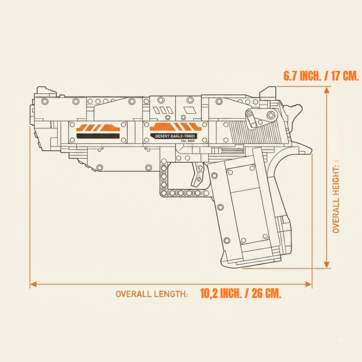 Tactical Deagle Sidearm | 345 PCS